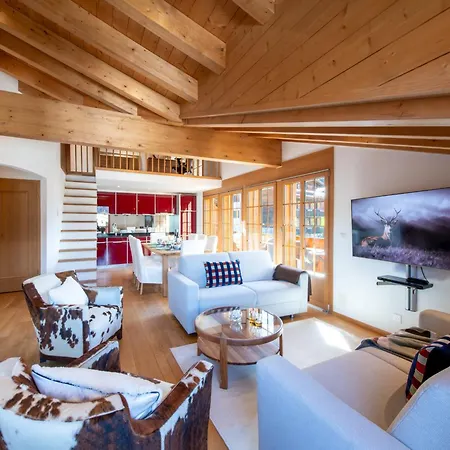 Apartment Waldbort Penthouse Wengen