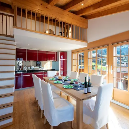 Apartment Waldbort Penthouse Wengen