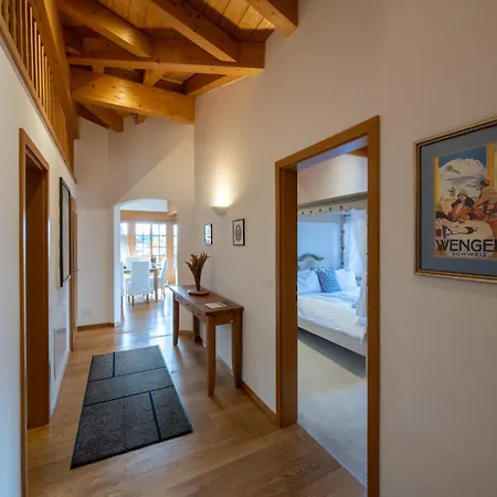 Waldbort Penthouse Apartment Wengen