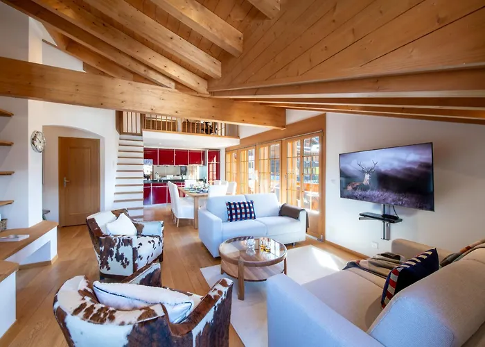 Appartement Waldbort Penthouse Wengen