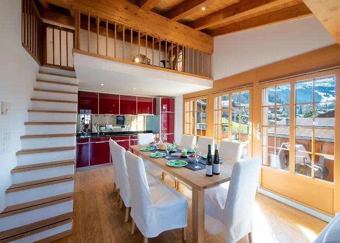 Appartement Waldbort Penthouse Wengen